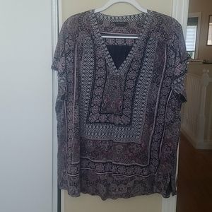 Lucky brand boho t-shirt